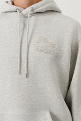 SOULLAND RIKO hoodie Sweatshirt/hoodie Grey Melange