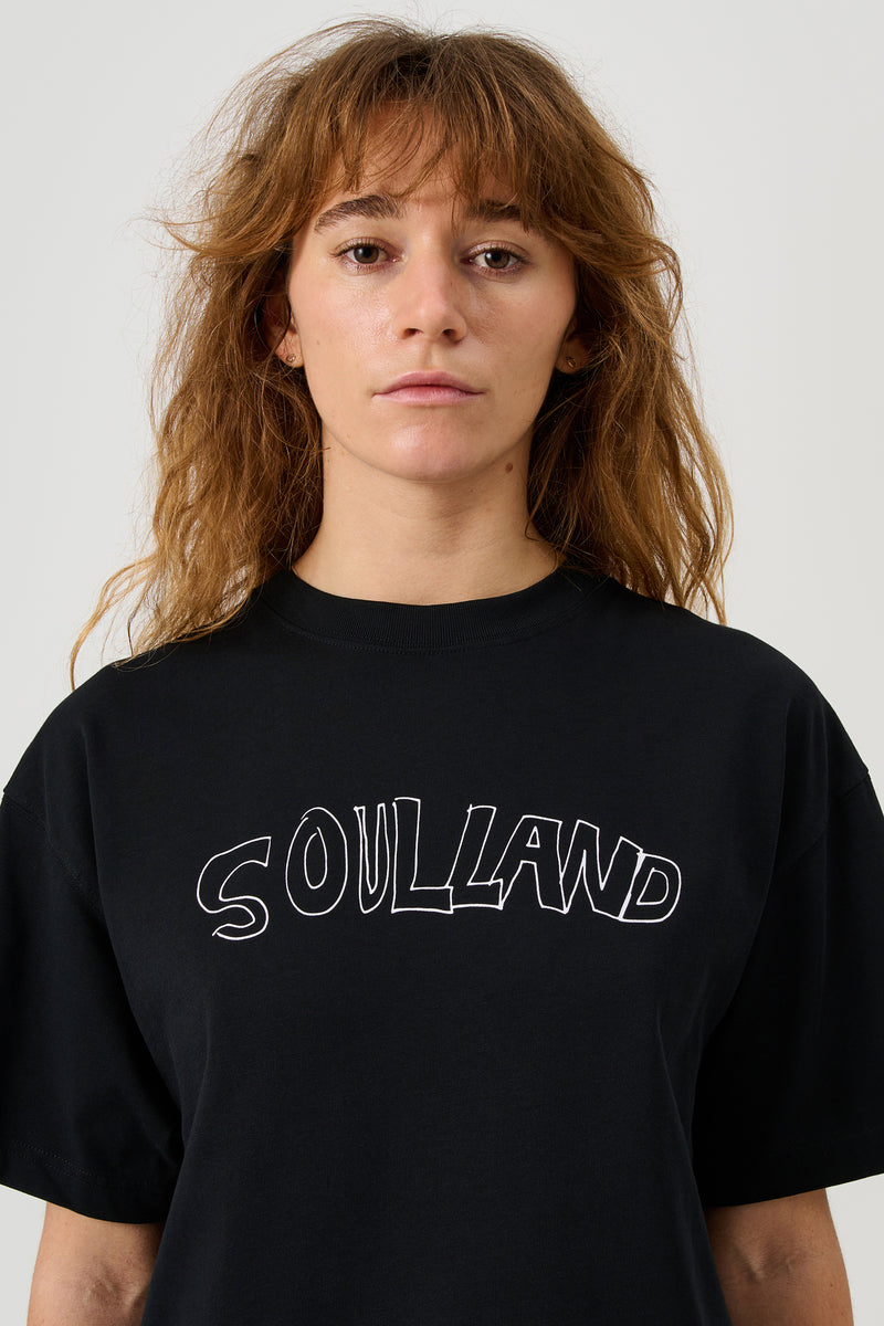 SOULLAND ROBERTA T-shirt T-shirt Black