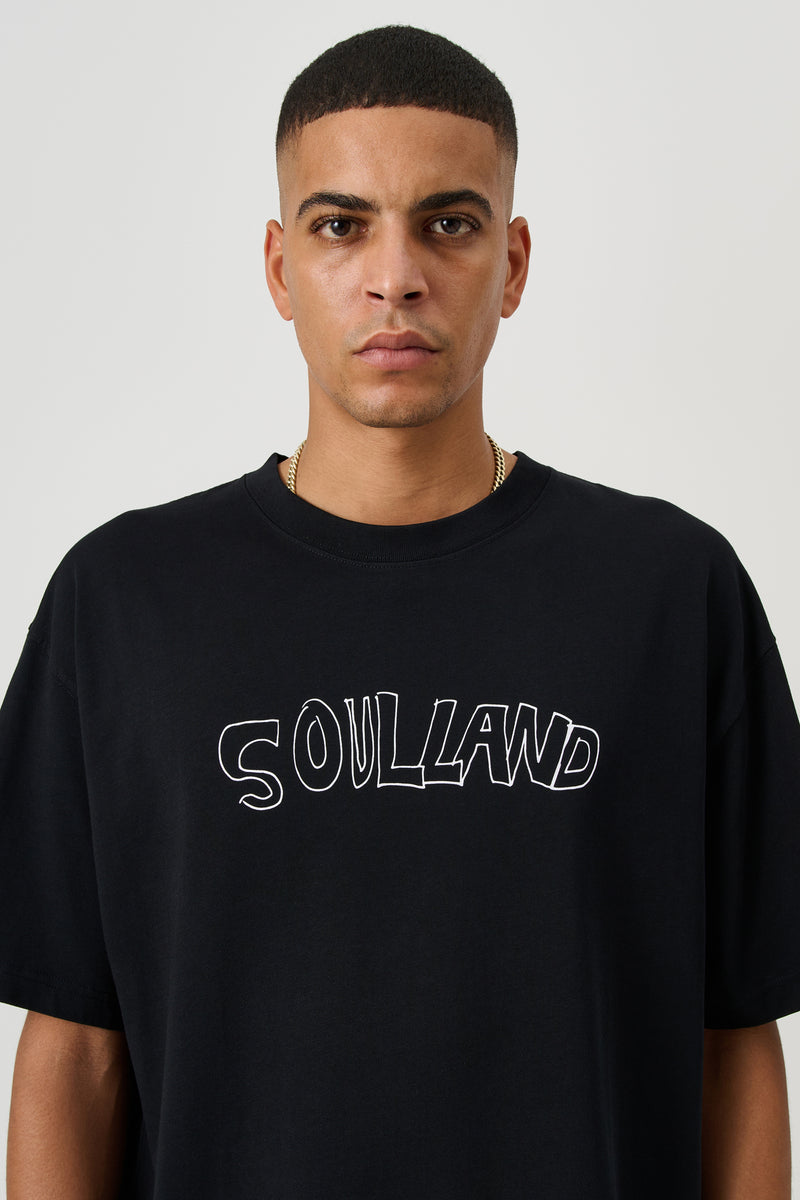 SOULLAND ROBERTA T-shirt T-shirt Black