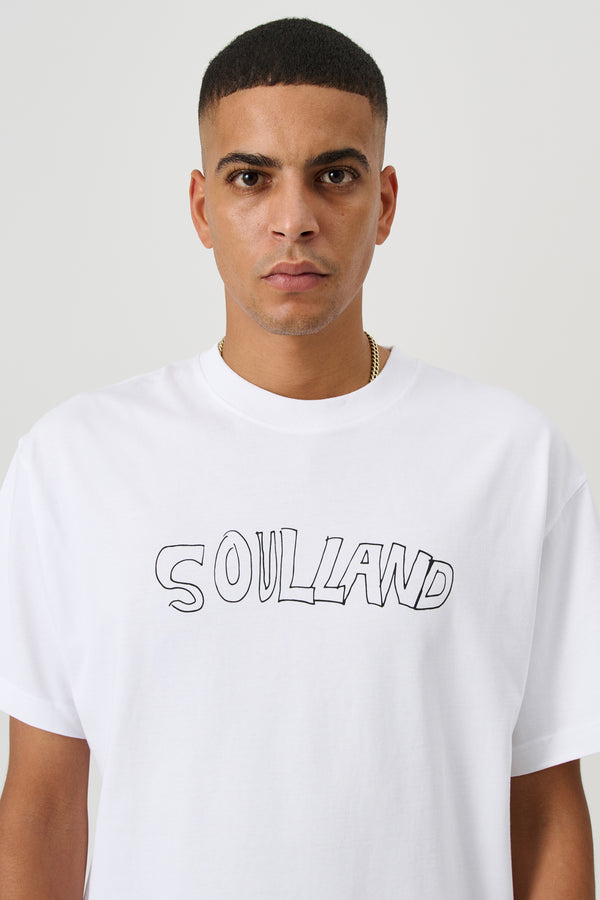 SOULLAND ROBERTA T-shirt T-shirt White