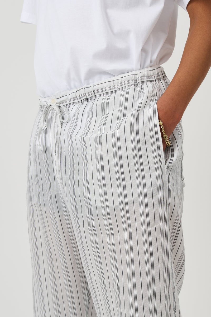 SOULLAND ROBERTA pants Pants Black pinstripe