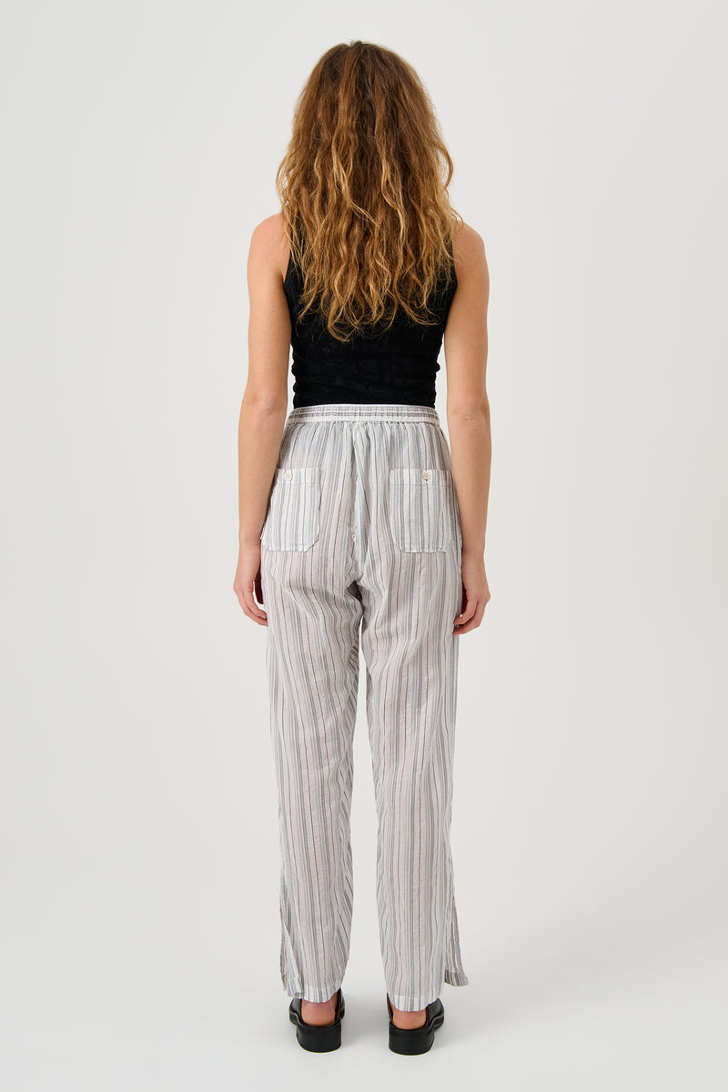 SOULLAND ROBERTA pants Pants Black pinstripe