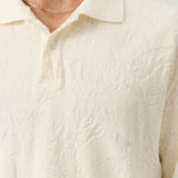 SOULLAND ROBERT l/s polo shirt Top Off White