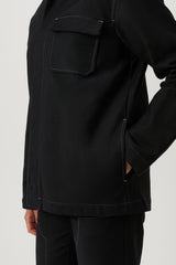 SOULLAND RORY shirt jacket Jacket/coat/vest Black