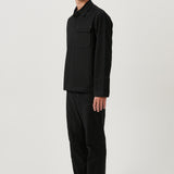 SOULLAND RORY shirt jacket Jacket/coat/vest Black