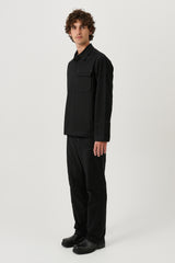 SOULLAND RORY shirt jacket Jacket/coat/vest Black