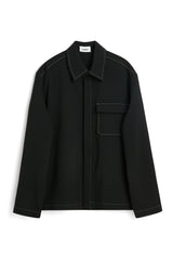 SOULLAND RORY shirt jacket Jacket/coat/vest Black