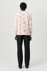 SOULLAND ROBERT long-sleeved polo shirt Top Pink multi