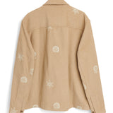 SOULLAND Rory Overshirt Shirt Beige