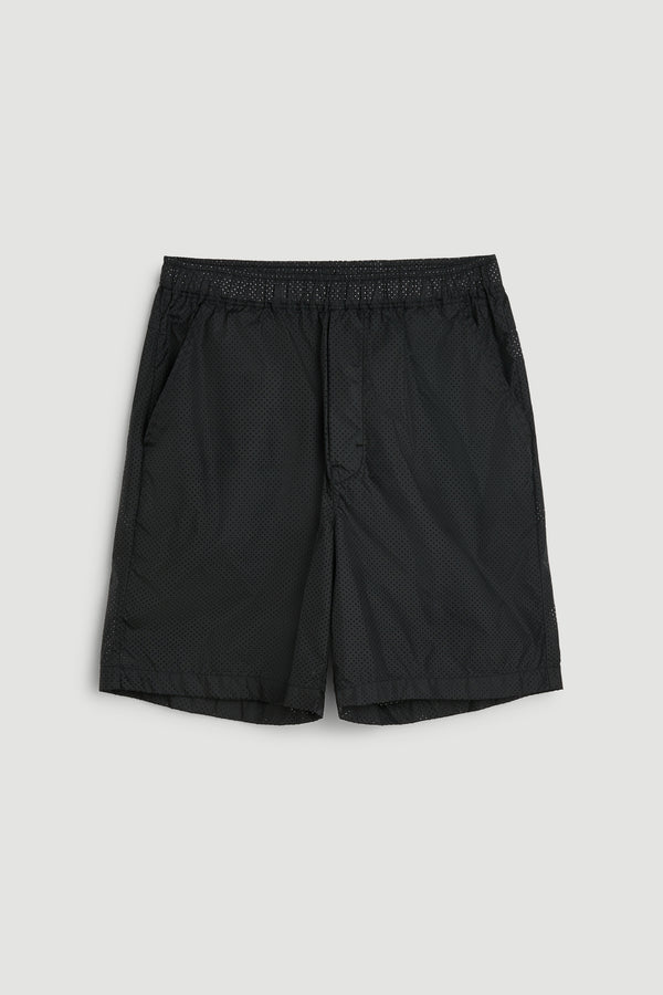 SOULLAND SANDER perforated shorts Shorts Black