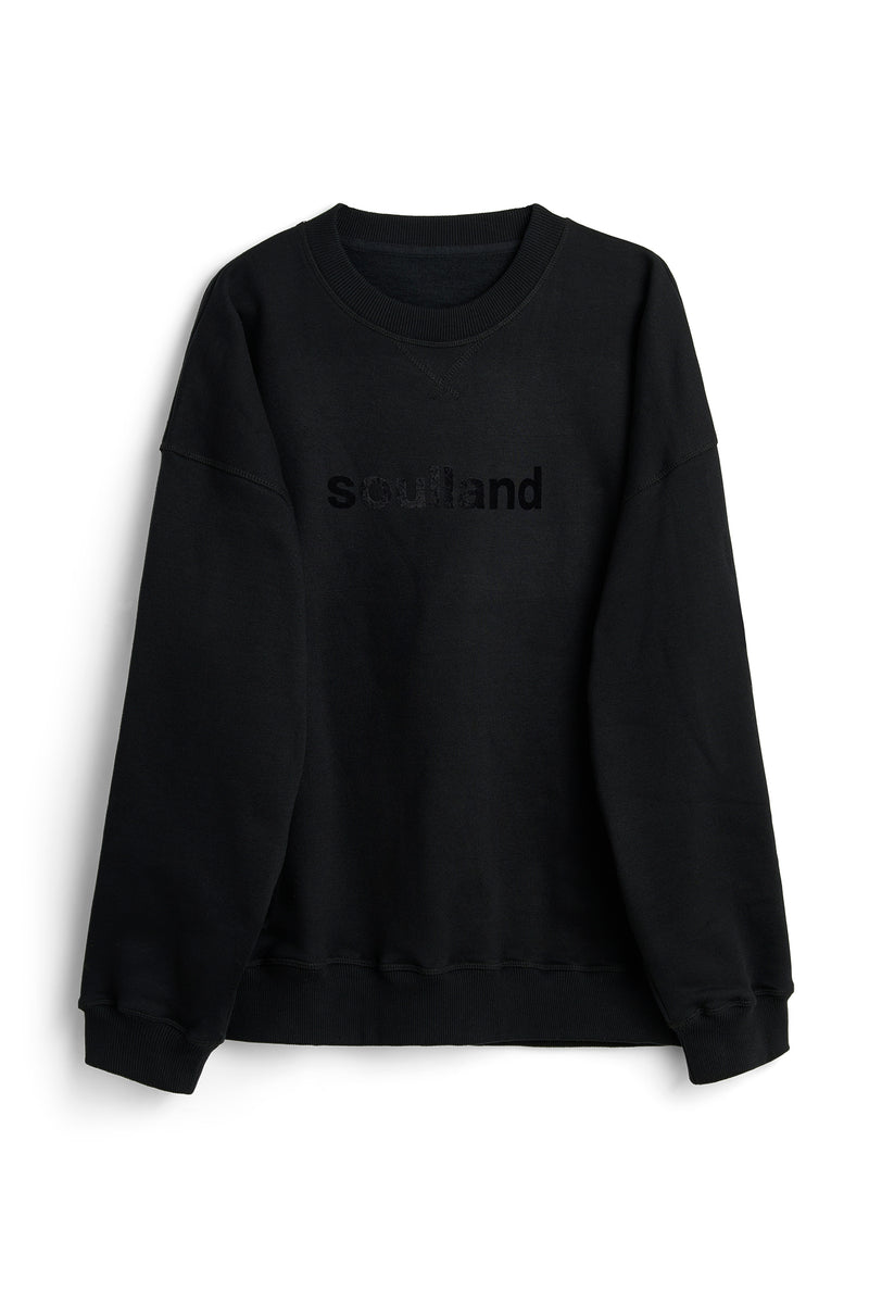 SOULLAND SORREL sweatshirt Sweatshirt/hoodie Black