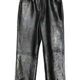SOULLAND TOM leather pants Pants Black
