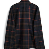 SOULLAND TYRA big check shirt jacket Jacket/coat/vest Black multi