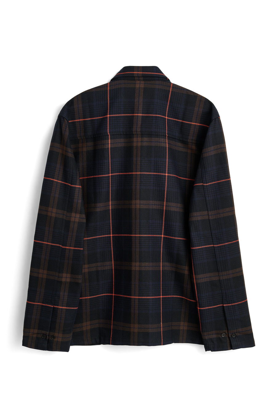 SOULLAND TYRA big check shirt jacket Jacket/coat/vest Black multi