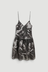 SOULLAND Tanya Dress Dress Black AOP