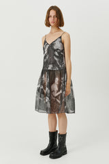 SOULLAND Tanya Dress Dress Black AOP