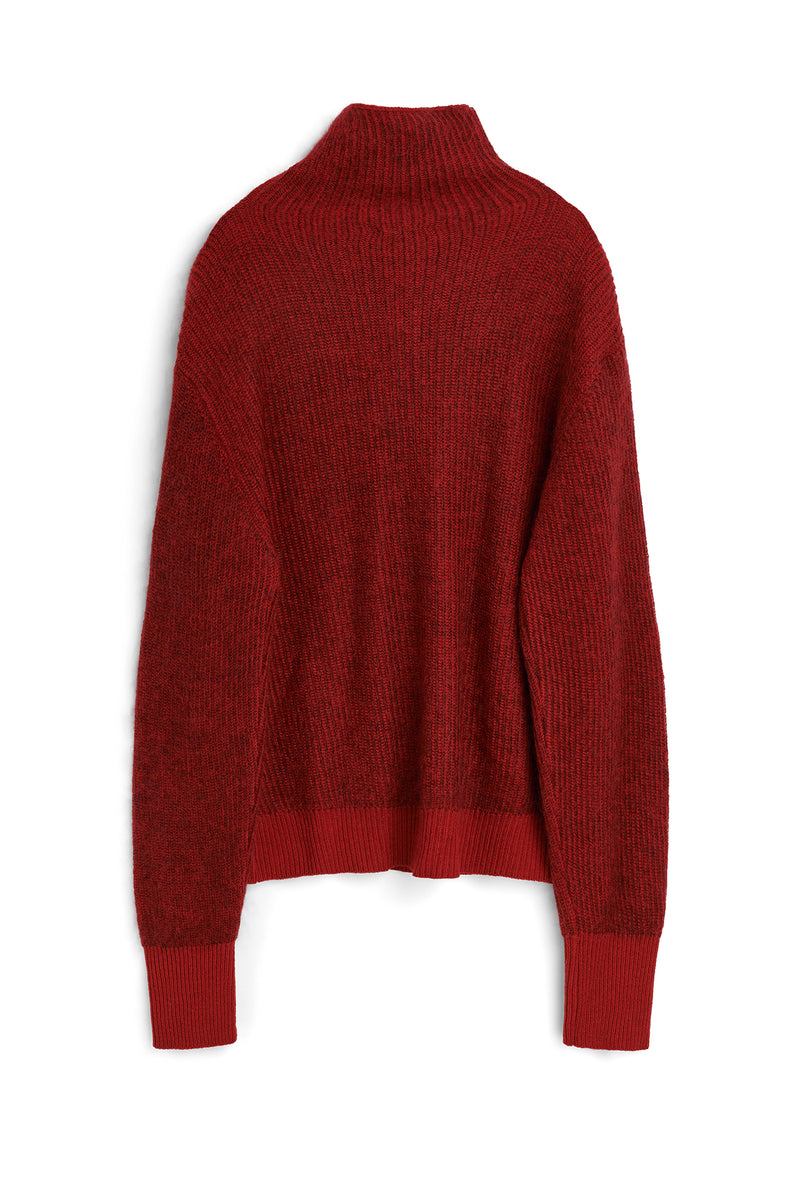 SOULLAND Uli Cardigan Knitwear Red