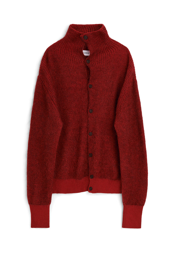 SOULLAND Uli Cardigan Knitwear Red