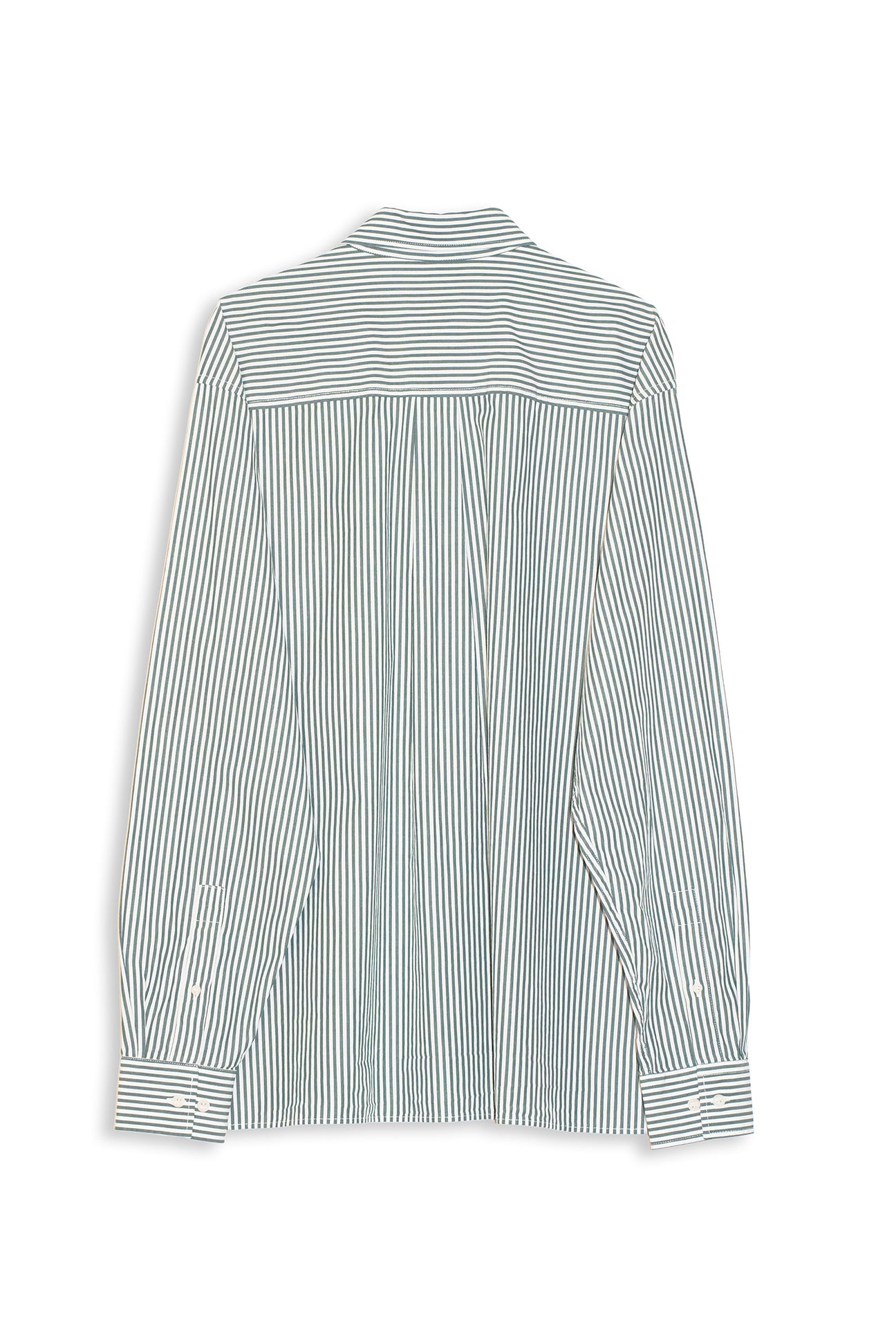 SOULLAND VIT stripe shirt Shirt Green