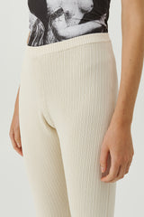 SOULLAND Veer Pants Knitwear Off White