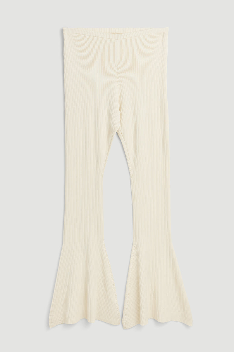 SOULLAND Veer Pants Knitwear Off White