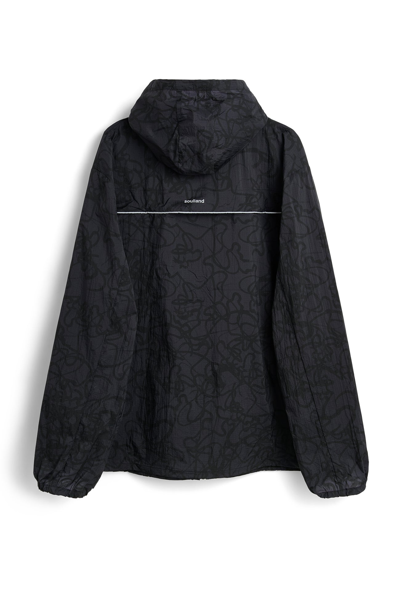 SOULLAND YASU windbreaker Jacket/coat/vest Black AOP
