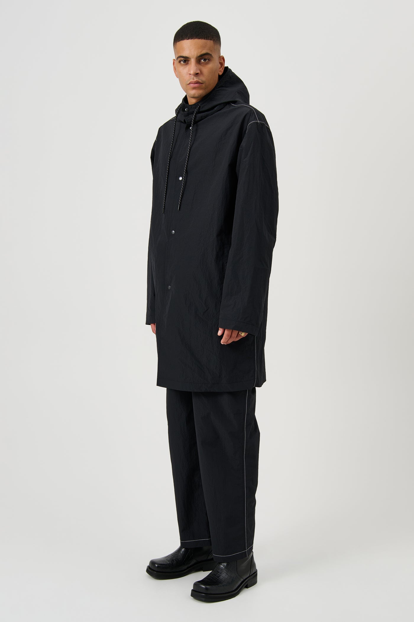 スージョ PADDING PARKA BLK/L Men's Rugged Ridge Parka