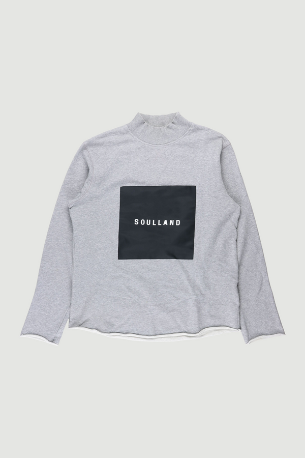 Reseller Block Logo Mock Crewneck - M