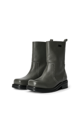 DELAWARE structured leather boots