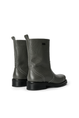 DELAWARE structured leather boots