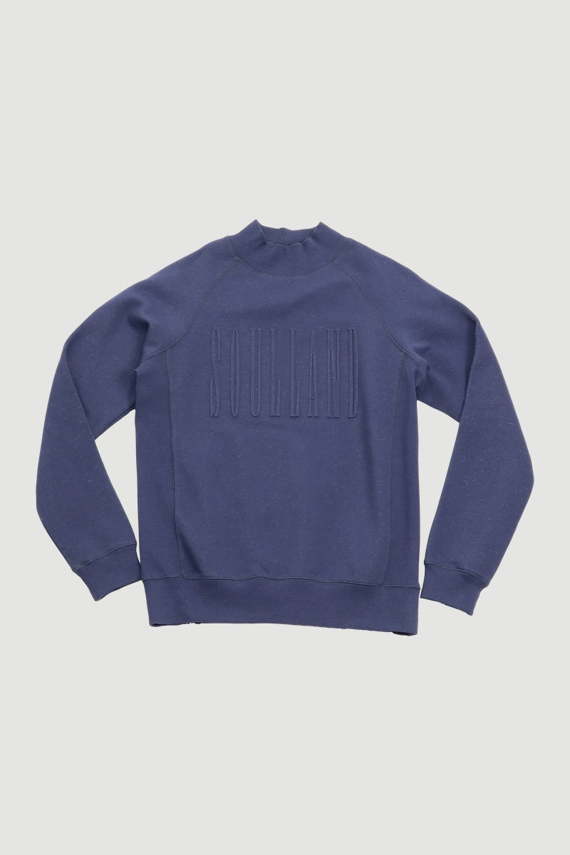 Reseller Stretch Logo Mock Crewneck - S