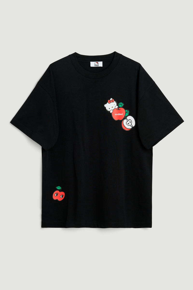 SOULLAND Apple T-shirt T-shirt Black