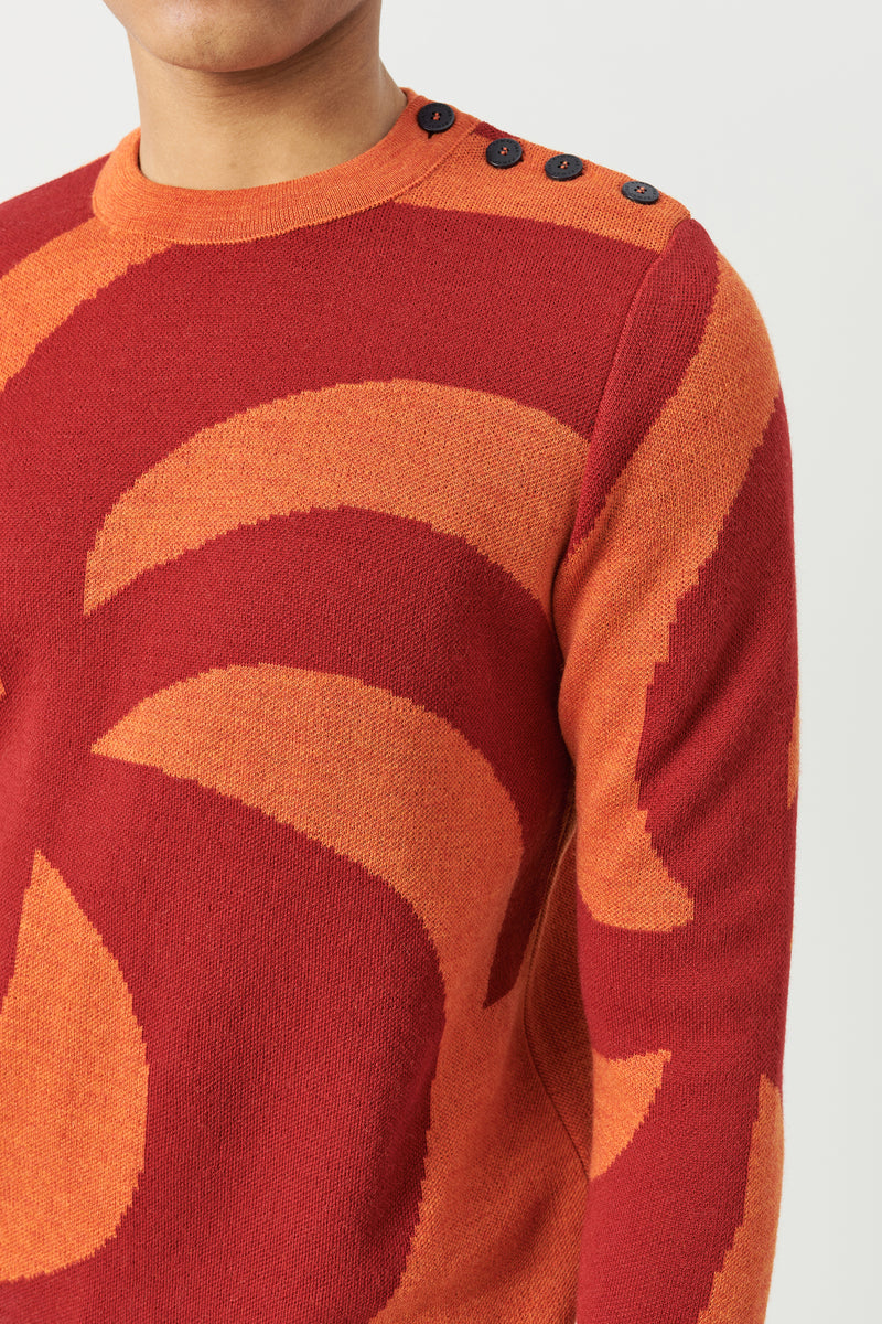 SOULLAND Armor Lux jumper Knitwear Orange