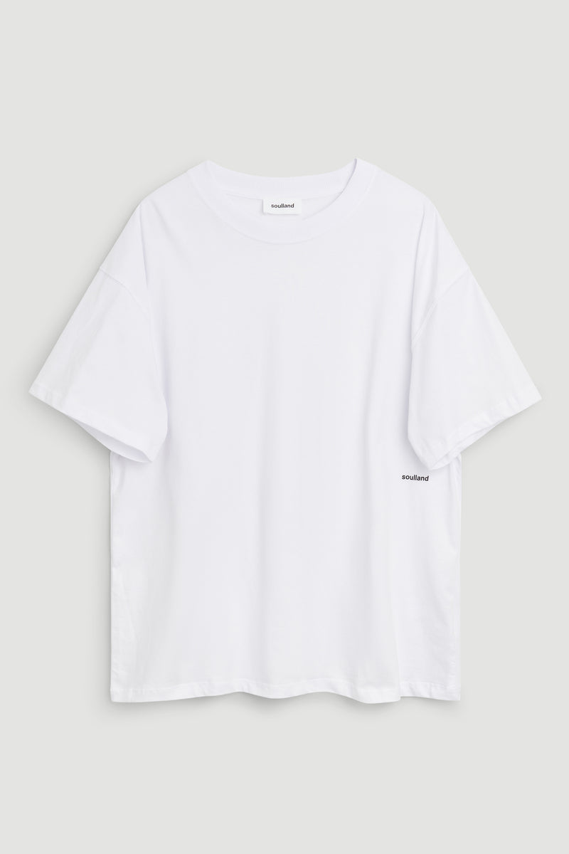 Souluxe White Burnout T-Shirt - Matalan