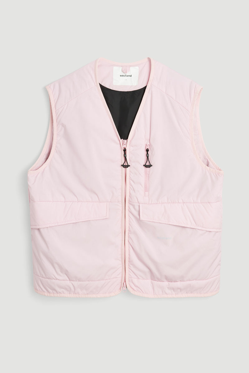 SOULLAND Clay vest Jacket/coat/vest Pink