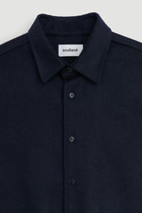 SOULLAND Damon shirt Shirt Navy