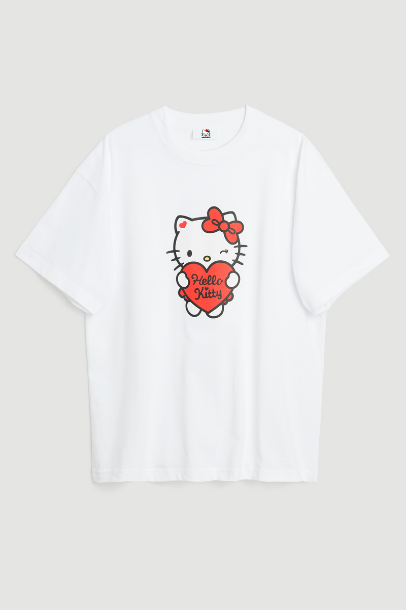 SOULLAND Heart T-shirt T-shirt White