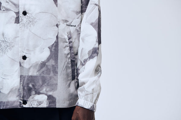 SOULLAND John jacket Jacket/coat/vest Grey AOP
