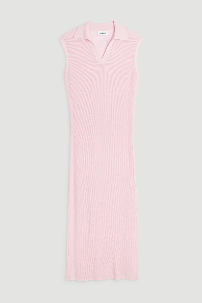 SOULLAND Nane dress Knitwear Pink