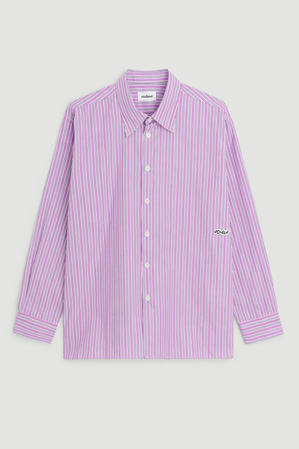SOULLAND Perry shirt Shirt Purple