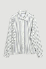 SOULLAND Perry shirt Shirt White/blue stripes