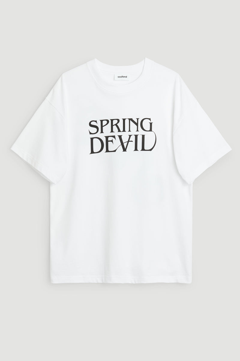 SOULLAND Spring Devil T-shirt T-shirt White