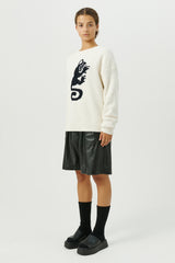 SOULLAND Sunny jumper Knitwear Off White