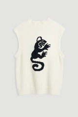 SOULLAND Tate vest Knitwear Off White